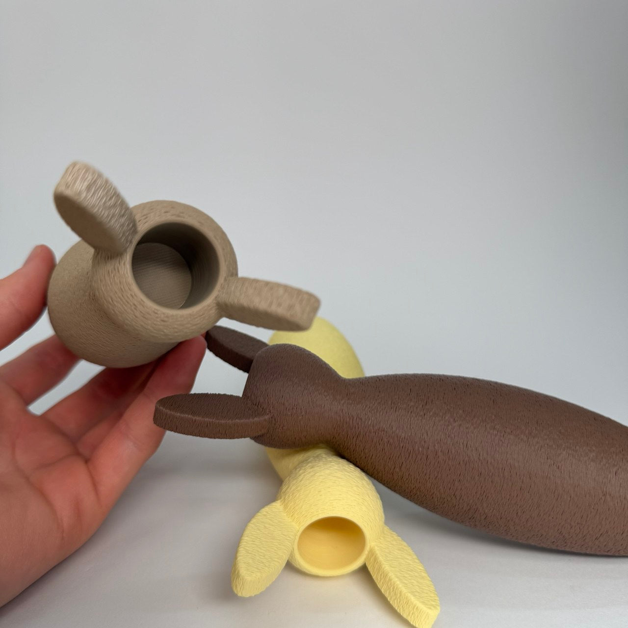 påskehare lysestake sett